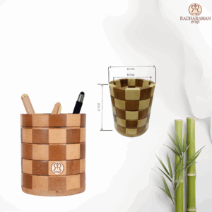 Crafted Bamboo Pen Stand RRC-PS2